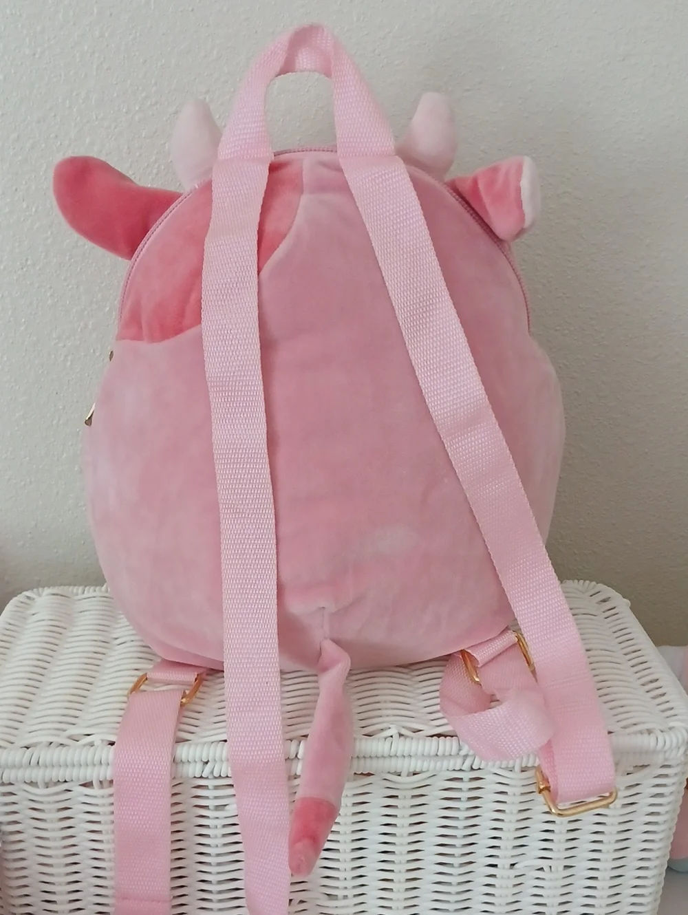 Squishmallows Kids Backpack - Cute Pig Design